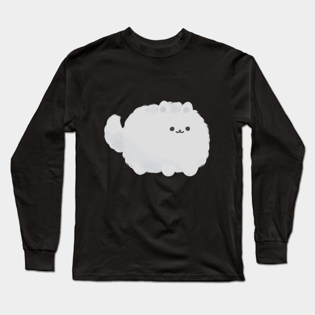 cloud puppy Long Sleeve T-Shirt by nekomachines